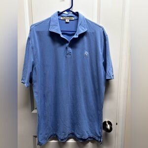 Holderness & Bourne Blue Polo golf logo XL